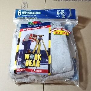 Fruit of the Loom work Gear Crew Socks